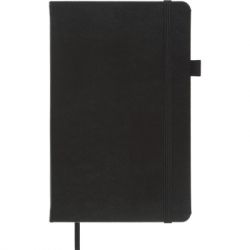 Книга записная Buromax Etalon 125x195 мм 96 листов в клетку обложка из искусственной кожи Черная (BM.291160-01) - Картинка 2