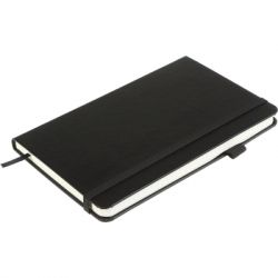 Книга записная Buromax Etalon 125x195 мм 96 листов в клетку обложка из искусственной кожи Черная (BM.291160-01) - Картинка 3