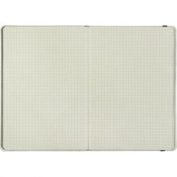 Книга записная Buromax Etalon 125x195 мм 96 листов в клетку обложка из искусственной кожи Черная (BM.291160-01) - Картинка 4