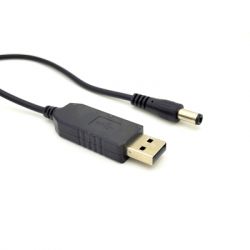   USB to DC 5.52.5mm 12V 1A ACCLAB (1283126552847)