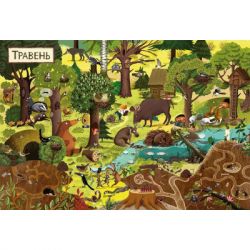 Книга Рік у лісі - Емілія Дзюбак Видавництво Старого Лева (9786176792789) - Картинка 3