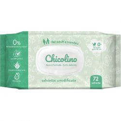 Детские влажные салфетки Chicolino алоэ вера 72 шт (4823098411802)