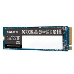   M.2 500Gb, Gigabyte 2500E, PCI-E 3.0 x4, 3D TLC, 2300/1500 MB/s (G325E500G) -  3