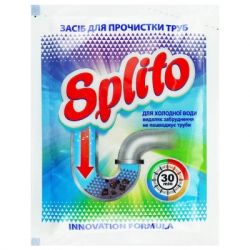 Средство для прочистки труб Splito для холодной воды 70 г (4820049382105)