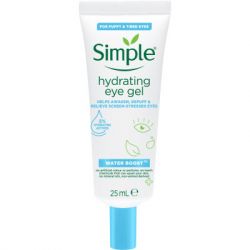 Гель для лица Simple Hydrating Eye Gel Water Boost Увлажняющий для области вокруг глаз 25 мл (8720181047879) - Картинка 1