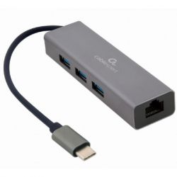 ,  USB-  Gigabit Ethernet, 3 Ports USB 3.1 Gen1 (5 Gbps), 1000 Mbps, ,  Cablexpert A-CMU3-LAN-01