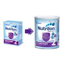 Дитяча суміш Nutrilon 2 Нутрілон для чутливих малюків 400 г (8718117612796) - Картинка 2