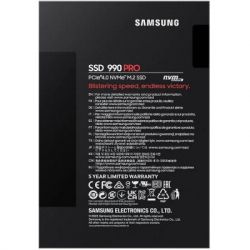 SSD  Samsung 990 Pro 2TB M.2 2280 (MZ-V9P2T0BW) -  6