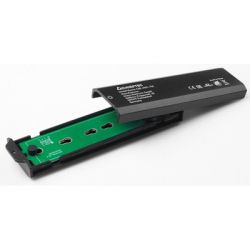   Chieftec M.2 PCIe NVMe/SATA SSD CEB-M2C-TLE USB 3.2 Gen2 Type-C Tool-Less Alum/Plastic (CEB-M2C-TLE) -  2
