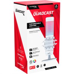 HyperX ̳ QuadCast S RGB, White/Grey 519P0AA -  8