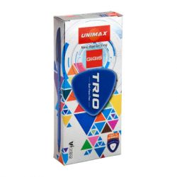 Ручка кулькова Unimax Trio, червона (UX-104-06) - Картинка 3