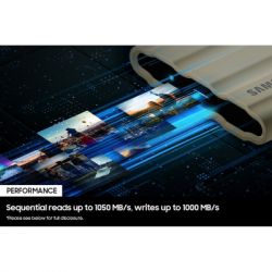 SSD  Samsung T7 Shield 1TB USB 3.2 (MU-PE1T0K/WW) -  5