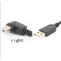    USB 2.0 AM/BM 1.0m 90 right Value (S0672)