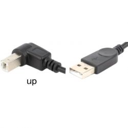    USB 2.0 AM/BM 1.0m 90 up Value (S0754)