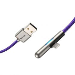   USB 3.1 AM to Lightning 2.0m CAL7C 1.5A 90 Purple Baseus (CAL7C-B05) -  2
