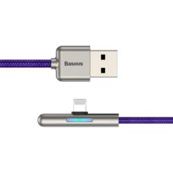   USB 3.1 AM to Lightning 2.0m CAL7C 1.5A 90 Purple Baseus (CAL7C-B05) -  3