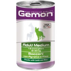    Gemon Dog Wet Medium Adult      1.25  (8009470387910)