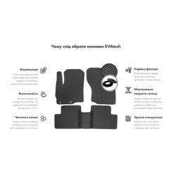 Килимок в салон EVAtech Mazda CX-5 (KF) 2016+ 2 покоління SUV USA (MZ1627CV5VL4RBB) - Картинка 3