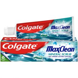 Зубна паста Colgate Max Clean Gentle Mineral Scrub Дбайливе очищення 75 мл (8718951327085)