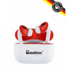Навушники BeatBox PODS PRO 1 Wireless Charging White-Red (bbppro1wcwr) - Картинка 5