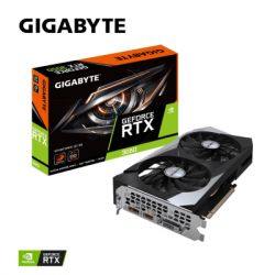  GIGABYTE GeForce RTX3050 8Gb WINDFORCE OC (GV-N3050WF2OC-8GD) -  8
