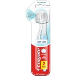 Зубная щетка Colgate Slim Soft для защиты десен 2 шт. (8714789993829)