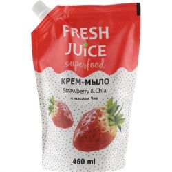 г  Fresh Juice Superfood Strawberry & Chia - 460  (4823015943348)