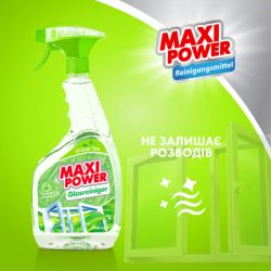 Средство для мытья стекла Maxi Power Зеленый чай 740 мл (4823098410775) - Картинка 2