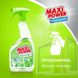 Средство для мытья стекла Maxi Power Зеленый чай 740 мл (4823098410775) - Картинка 5