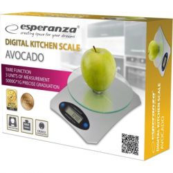 Ваги кухонні ESPERANZA EKS006 Kitchen Scale Avocado - Картинка 4