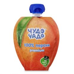Детское пюре Чудо-Чадо Premium Персик без сахара 90 г (4820016254121)