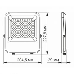��������� Videx LED PREMIUM VIDEX F2 50W 5000K (VL-F2-505G) - �������� 2