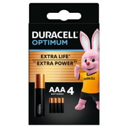 Duracell AAA Optimum LR03 * 4 (5015596) -  1