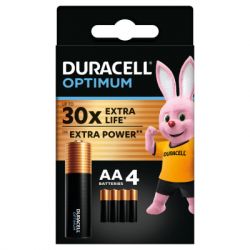Батарейка Duracell AA Optimum LR06 * 4 (5015595) - Картинка 1