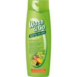 Шампунь Wash&Go с экстрактами фруктов для всех типов волос 360 мл (8008970056777)