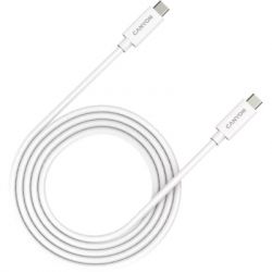   USB-C to USB-C 2.0m UC-42 5A 240W(ERP) E-MARK, white Canyon (CNS-USBC42W)