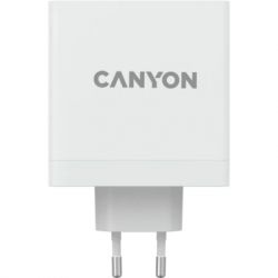   Canyon H-140-01 Wall charger with 1USB-A 2 USB-C (CND-CHA140W01) -  3