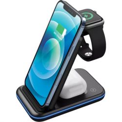   Canyon WS- 304 Foldable 3in1 Wireless charger (CNS-WCS304B) -  5