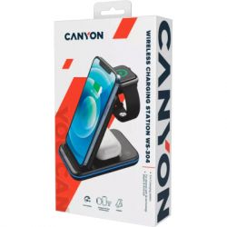   Canyon WS- 304 Foldable 3in1 Wireless charger (CNS-WCS304B) -  7