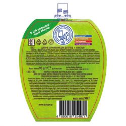 Детское пюре Чудо-Чадо яблоко 90 г (4820016254077) - Картинка 2