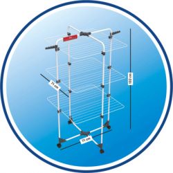 Сушилка для белья Vileda Mixer 3 Tower Indoor Dryer 30 м (4023103202092) - Картинка 3