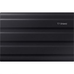   SSD, 2Tb, Samsung Portable SSD T7 Shield, Black, USB 3.2, 1050 / 1000 MB/s, IP65, 59x88x13 , 98  (MU-PE2T0S/EU) -  2