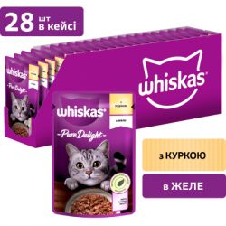 Влажный корм для кошек Whiskas Pure Delight курица в желе 85 г (5900951303333) - Картинка 2