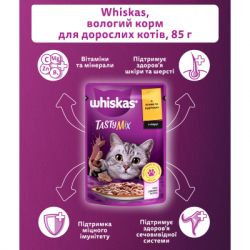 Влажный корм для кошек Whiskas TastyMix Ягненок, Индейка 85 г (4770608262440) - Картинка 5