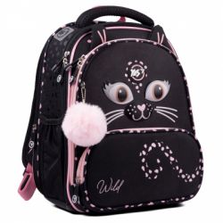 Рюкзак школьный Yes S-30 JUNO ULTRA Premium Wild kitty (553197)
