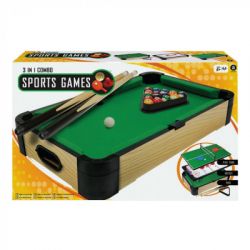 Настільна гра Merchant Ambassador 3 в 1(більярд/теніс/хокей) 50 см (6336635) - Картинка 4