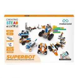  Makerzoid Superbot Educational Building Blocks (MKZ-ID-SPB) -  2