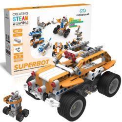  Makerzoid Superbot Educational Building Blocks (MKZ-ID-SPB) -  4