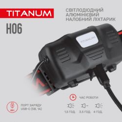  TITANUM 800Lm 6500K (TLF-H06) -  5