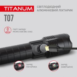 ˳ TITANUM 700Lm 6500K (TLF-T07) -  10